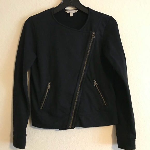 Banana Republic Factory Jackets & Blazers - Banana Republic Factory Knit Stretch Moto Jacket
